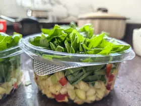 Spinach Paneer Power Bowl